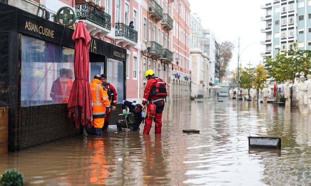 Elderly couple dies in flood during Storm Claudia