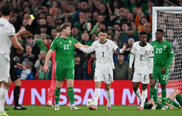 Portugal team shocked after Ronaldo's Dublin disaster