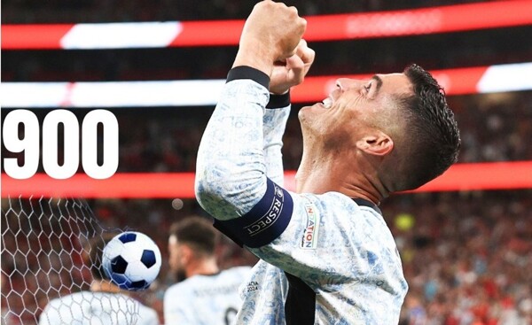 Криштиану Роналду достигает 900 голов в своей карьере